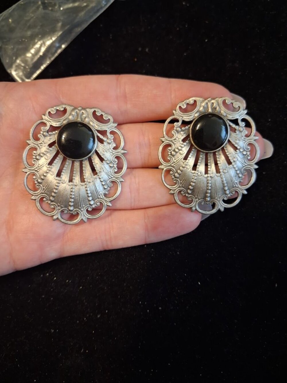 Gothic style stud earrings
